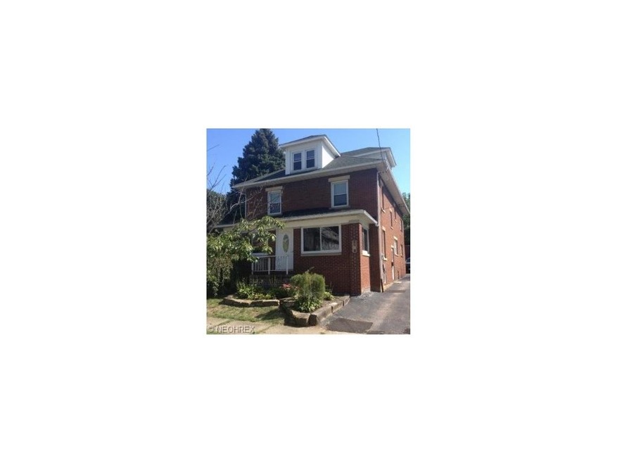 Front view of all brick home