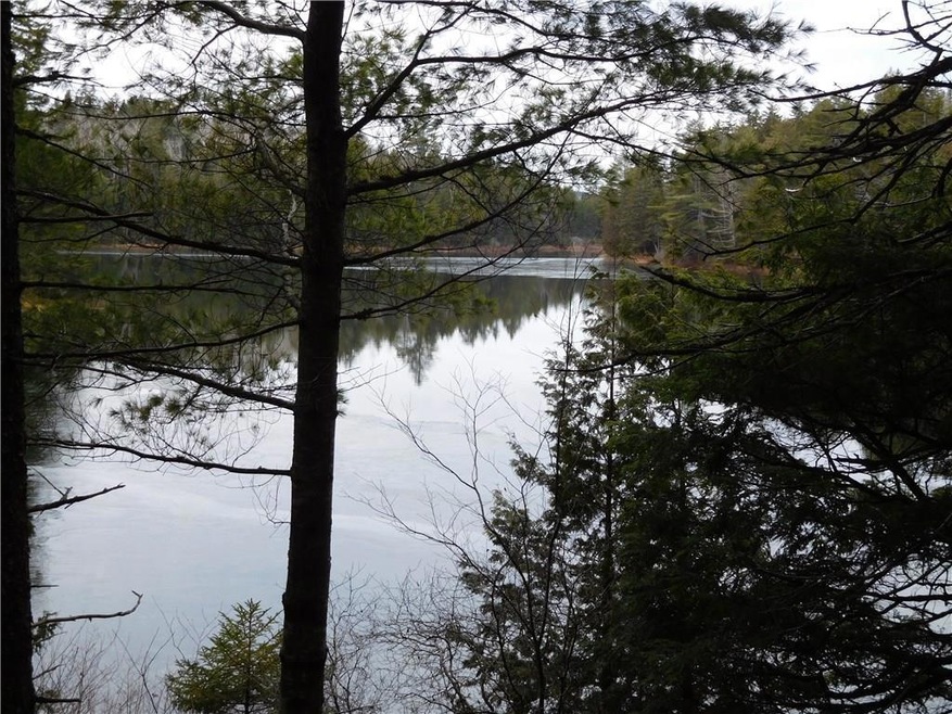 Placid scene of this small Maine...