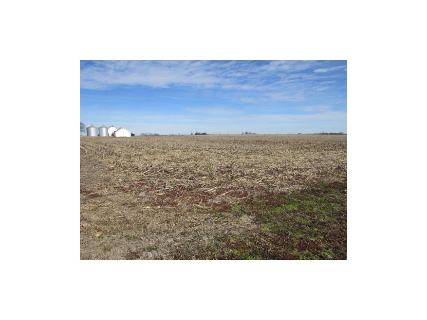 A view of the farm looking north as seen from I-70