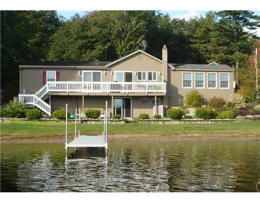 Approach your private dock from the...