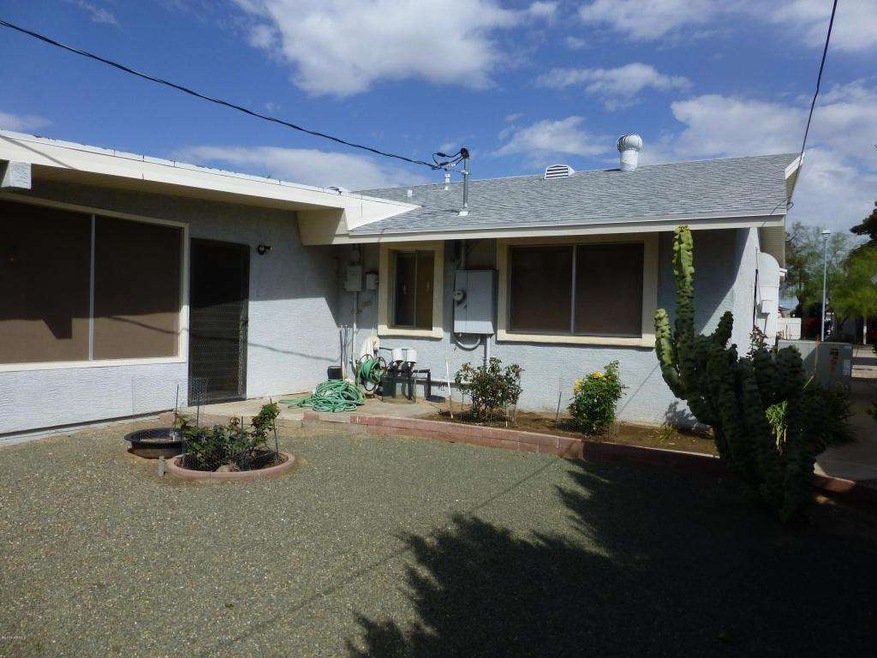 Back - East side of property