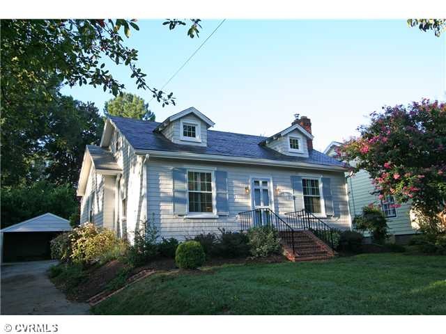 Exterior Front - Vintage 1920s gray-shingled cotta