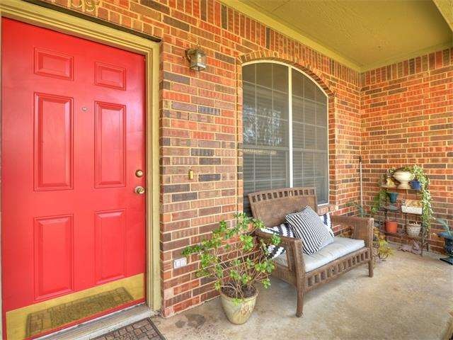 Welcoming front porch