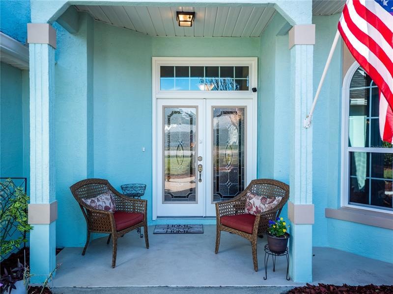 WELCOMING ENTRANCE