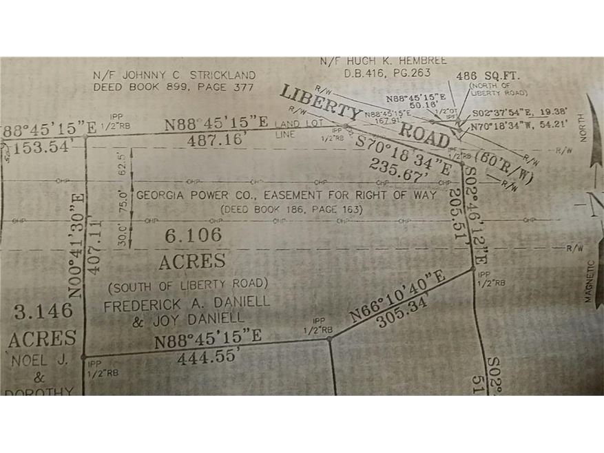 BUILDABLE LAND 1.5 miles from I-20