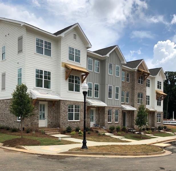Photo is not actual townhome building - representa