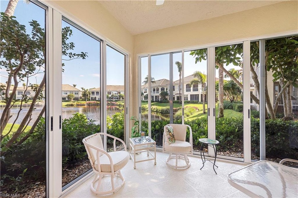 Lanai with Sliding Glass Doors - Lake View