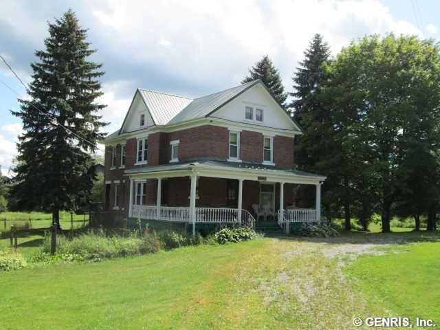 Exterior Front LARGE TWO STORY BRICK HOME