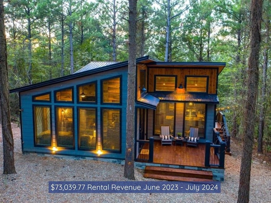View of rear view of property