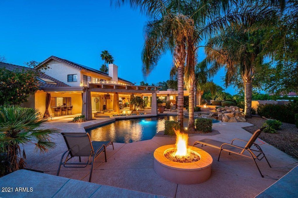backyard fire