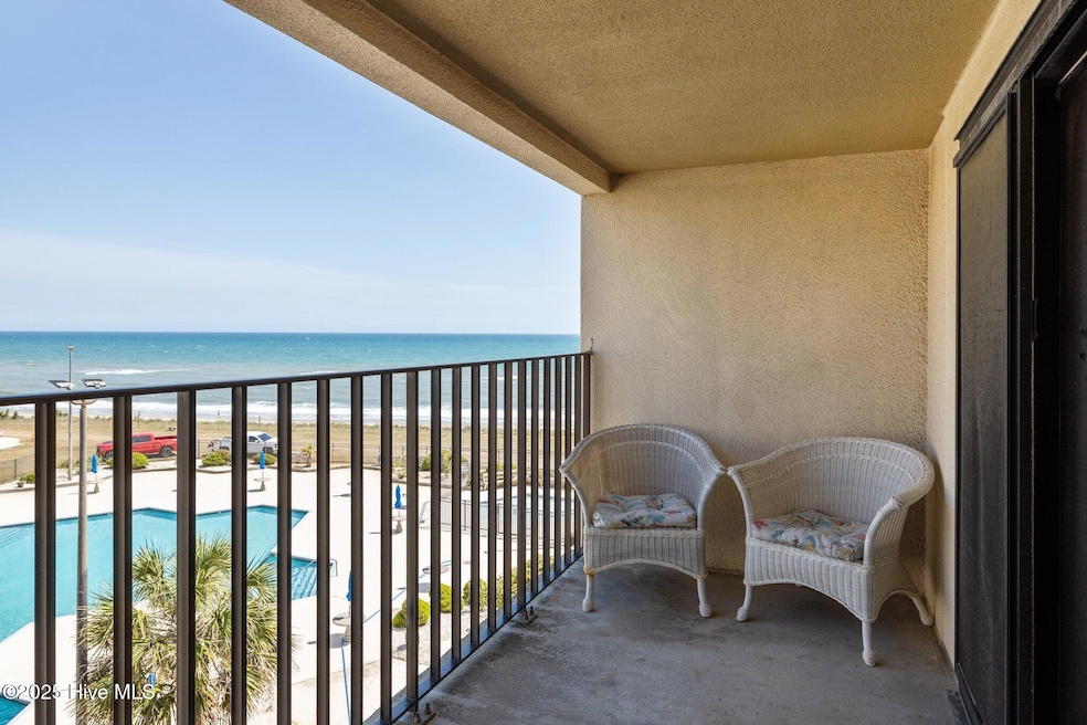 1505 Salter Path Unit 409 Balcony View