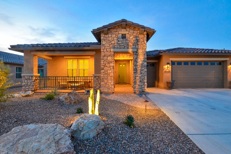 Front of Home night time view