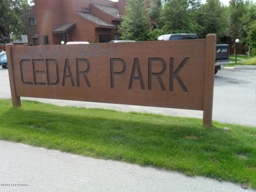 Cedar Park Sign in the Summer
