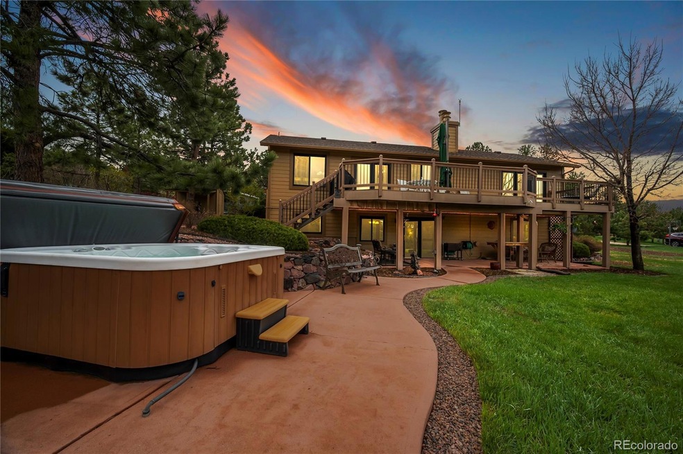 Rear Elevation/Jacuzzi Location