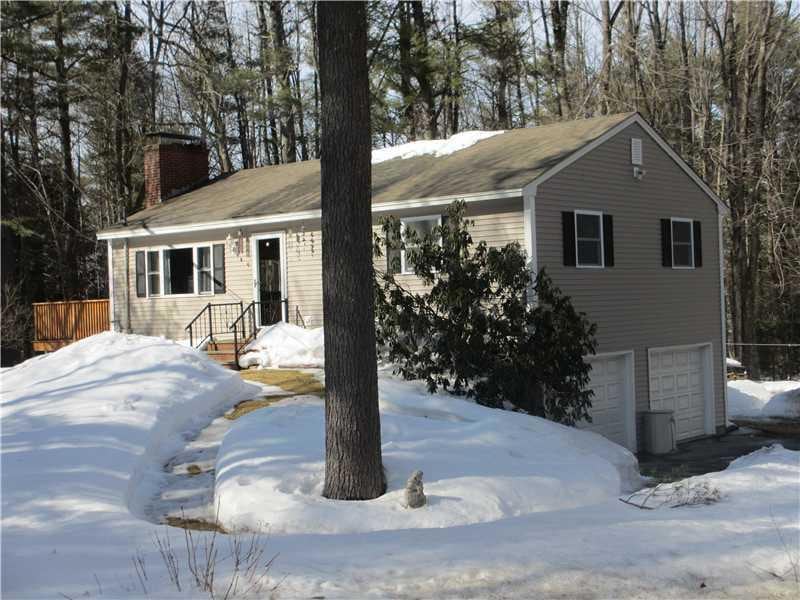 Exterior Front. Newer vinyl siding...