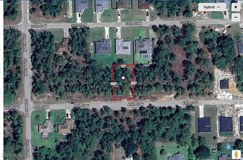 Map / location featuring property parcel outlined