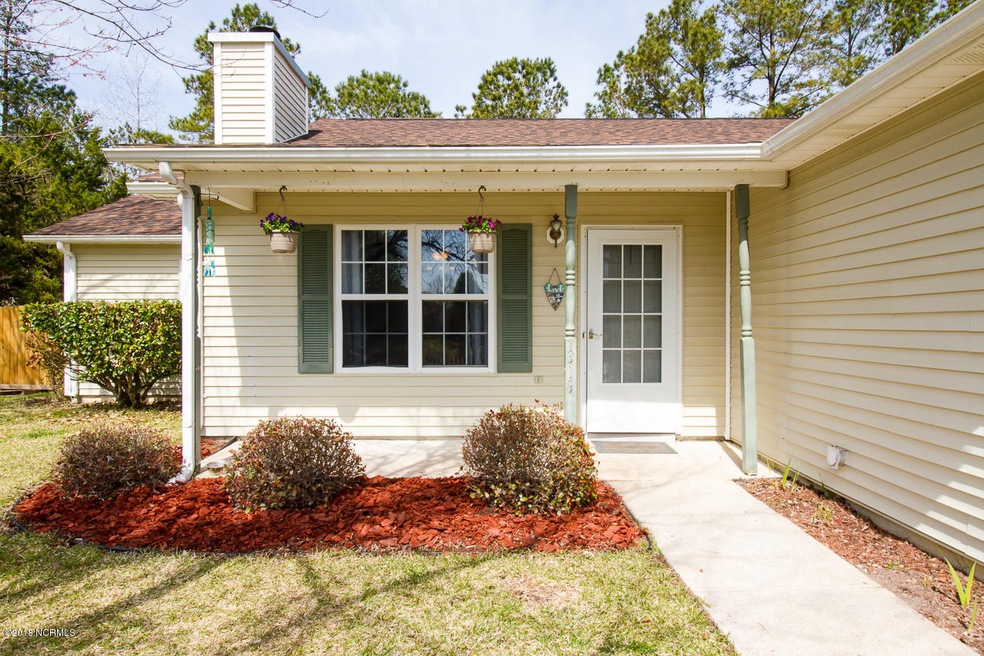 front of the home