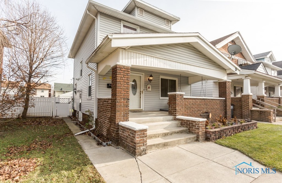Front of House with Large Porch