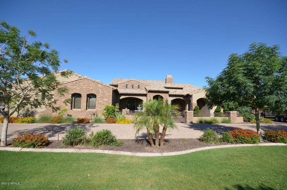 Front View of House
