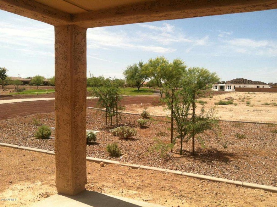 VIEW-REAR COVERED PATIO