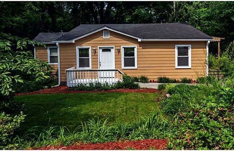 Exterior Front. Cute, renovated and move in ready.