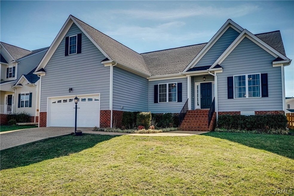 Front view of house