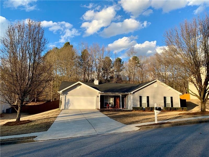 Beautiful ranch with 2-car garage. Welcome Home.
