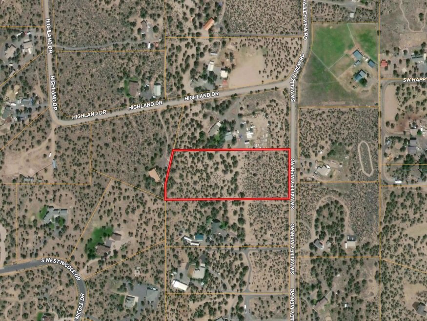 5 acre residential lot in Powell Butte