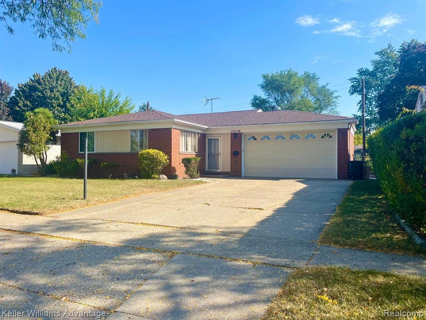 14116 Houghton Street,Livonia w sidewalks to parK