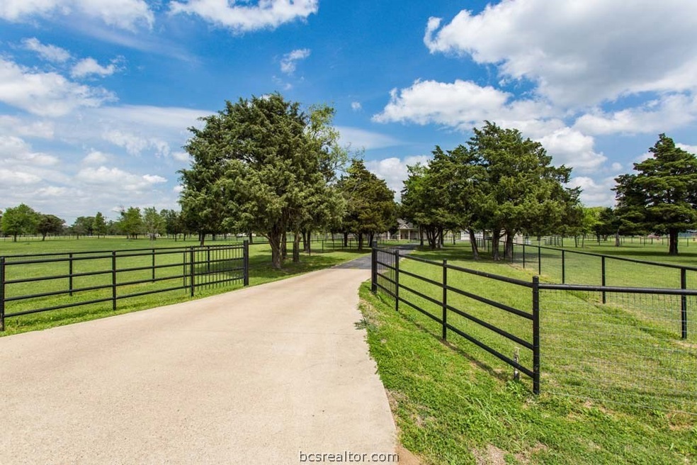 Gated entrance to property
