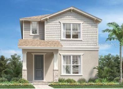 Craftsman exterior rendering