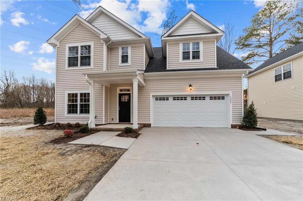 Photos from past build. Same front elevation