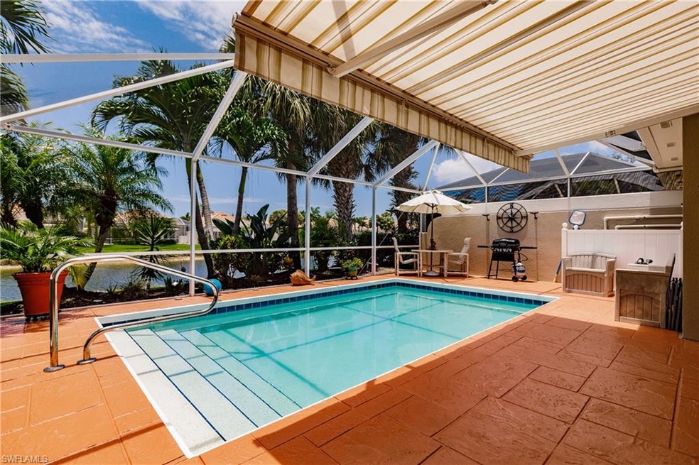 The pool is solar heated!