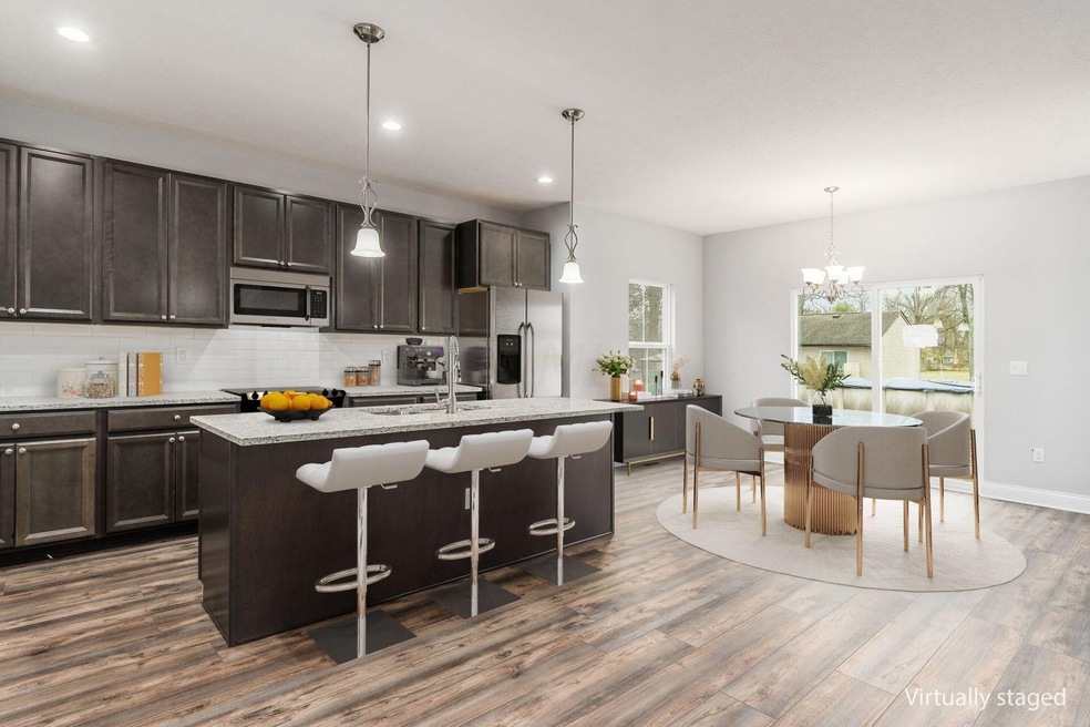 Kitchen Virtually Staged
