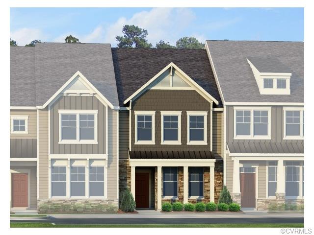 Somerset I Townhome by HHHunt Homes.Photo is from 