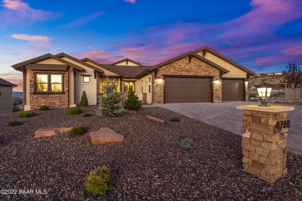 Front of Home at Dusk