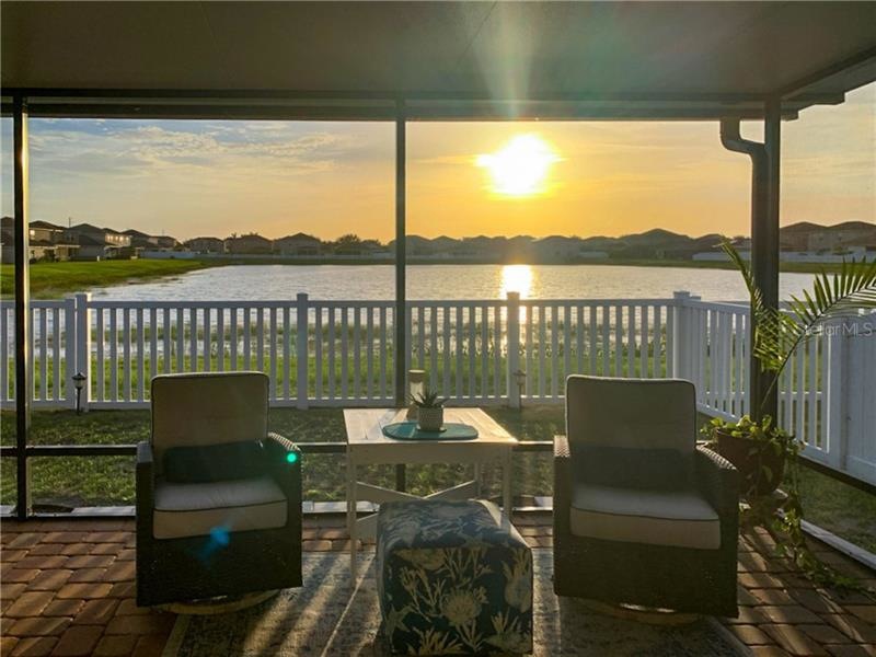 Enjoy beautiful sunsets from the comfort of your s