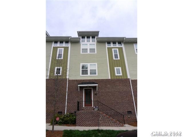 Front of townhome