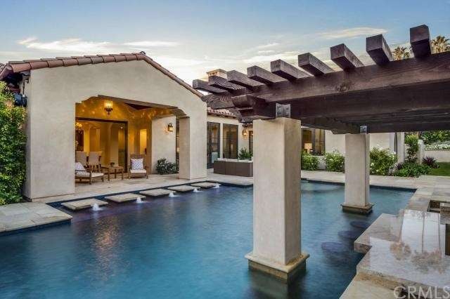 Another shot of the pool, pool pavilion and loggia