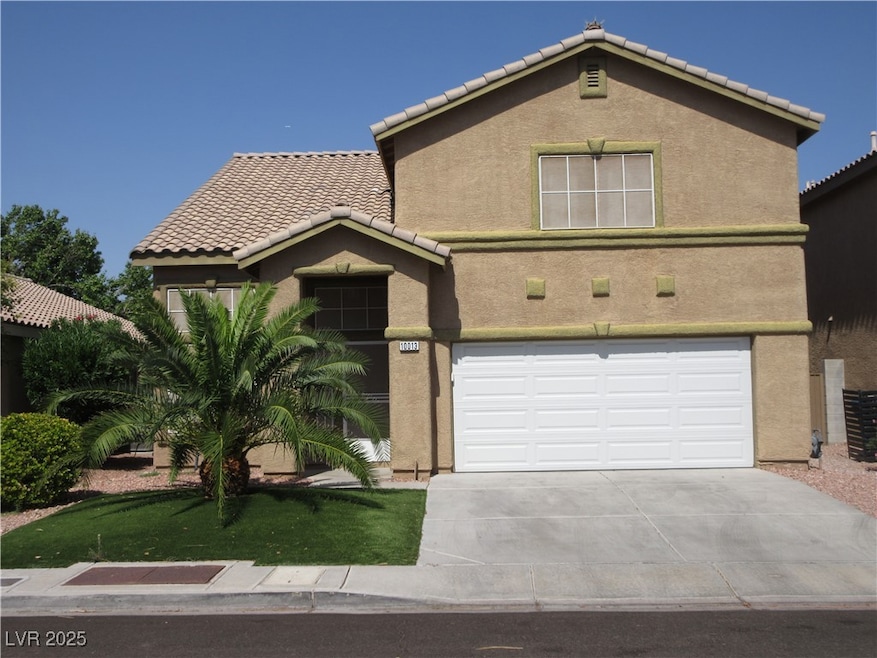 View of front of home featuring an attached garage