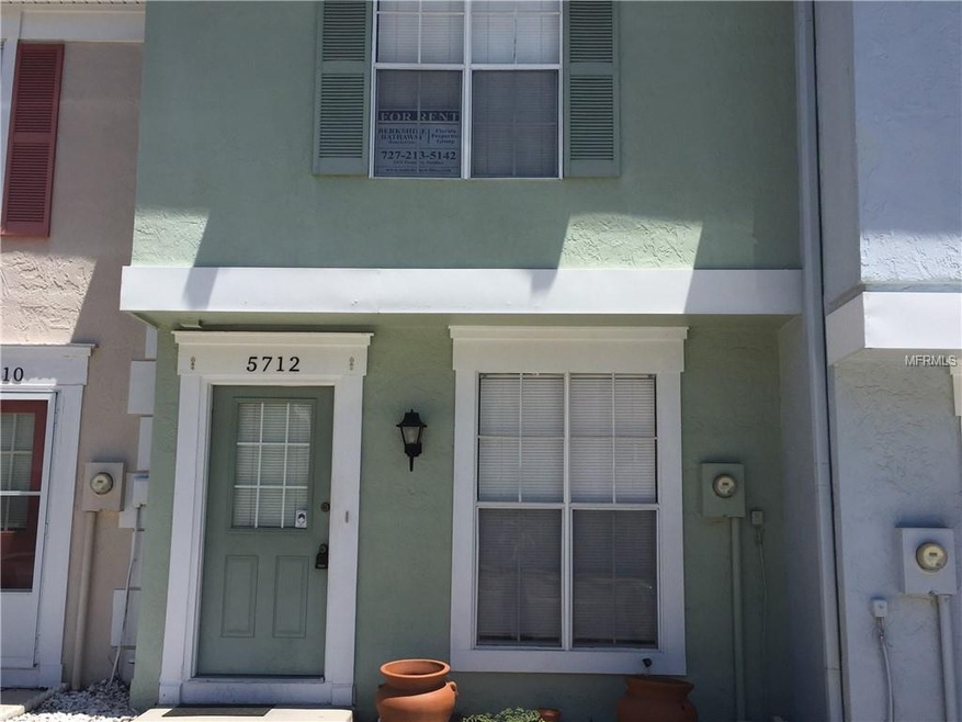 Front of Townhome
