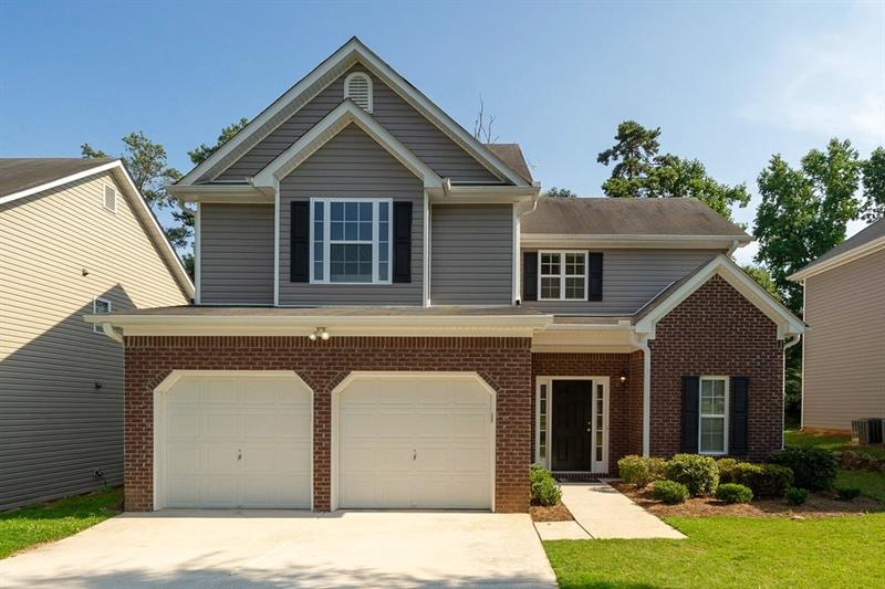 Beautifully landscaped yard