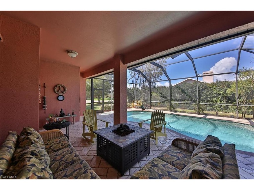 Lanai overlooking Pool