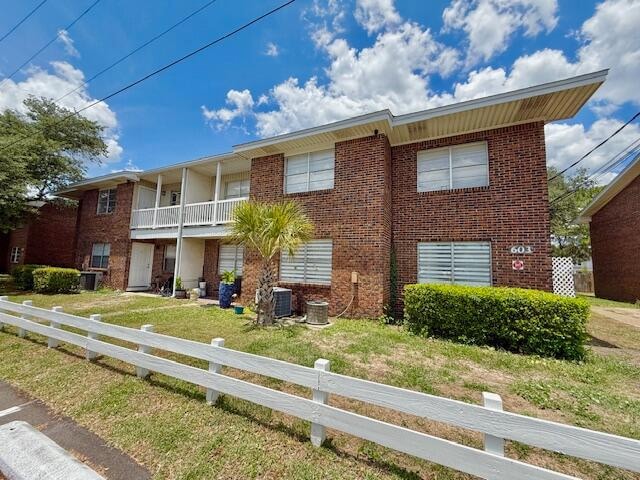 Front of condo