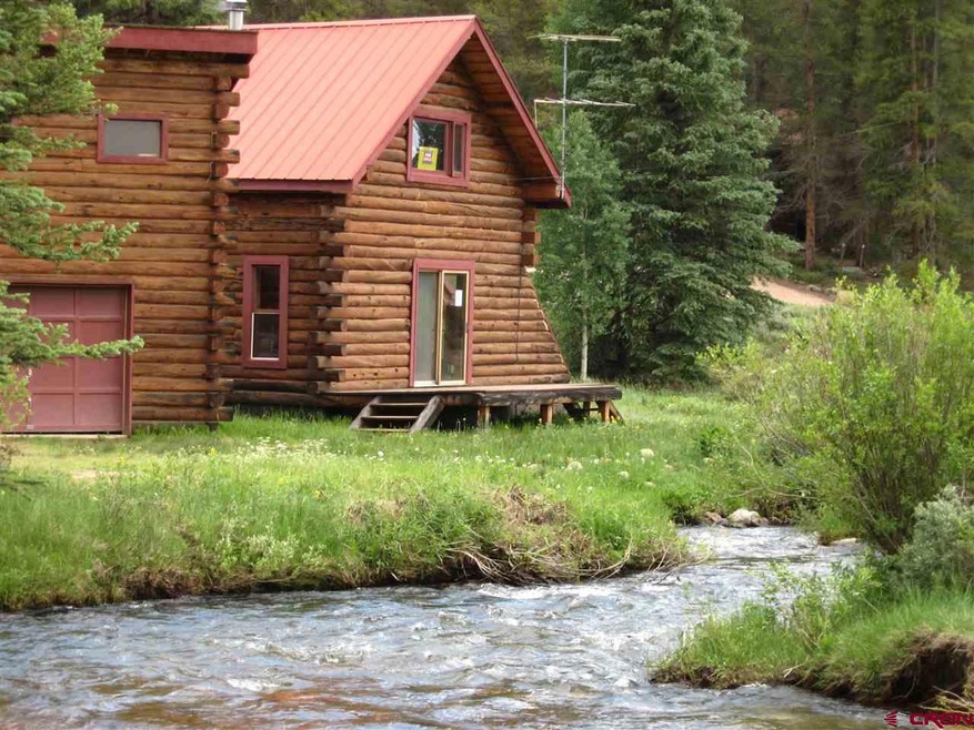 View from across creek