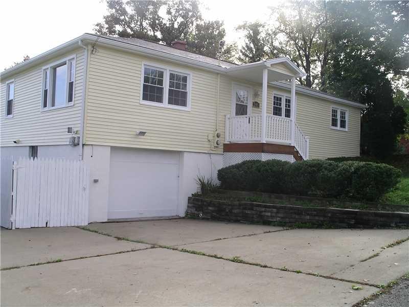 Exterior Front. Home has been newly painted.