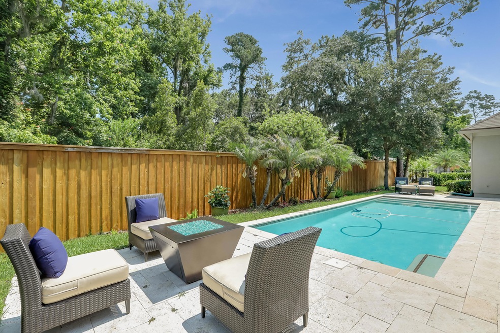 Dip in the pool and enjoy the privacy
