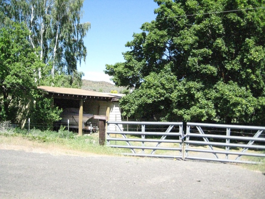Gated front of property