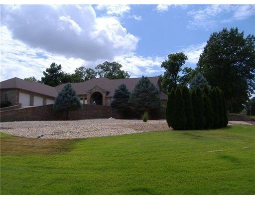 Exterior Front. Prestigious custom home..