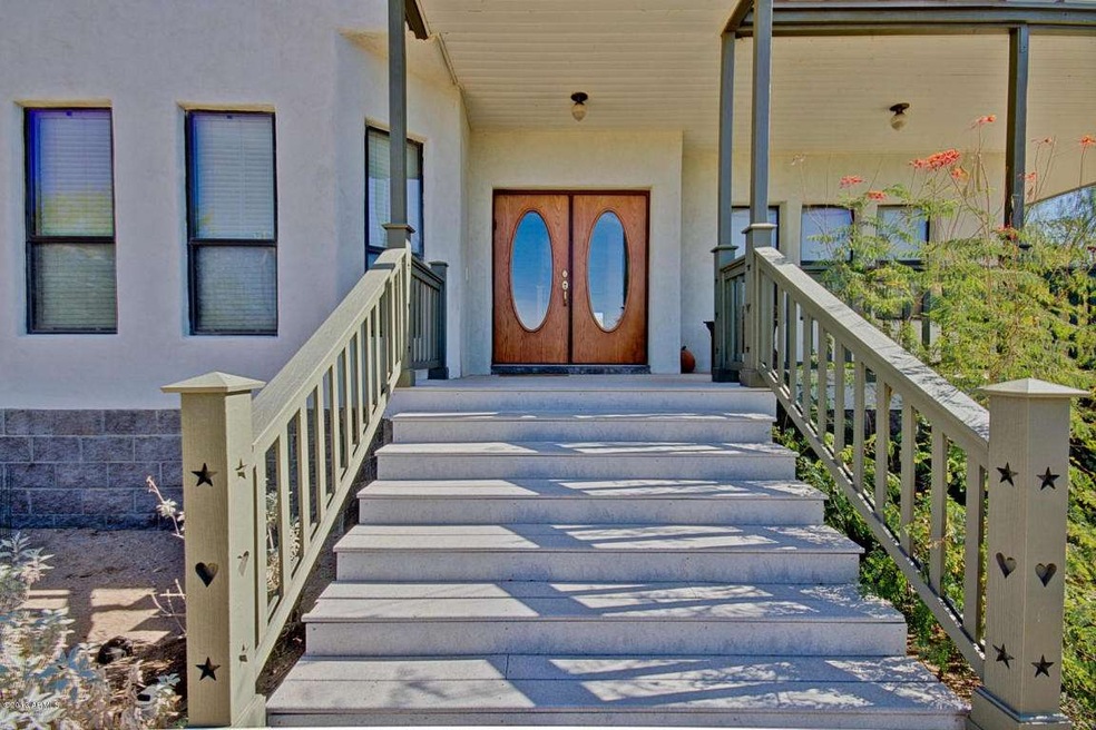 Large front porch